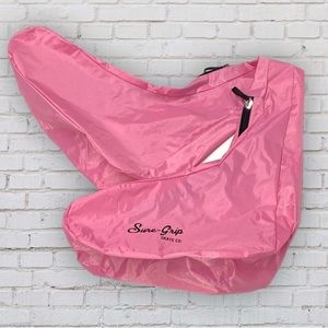 Sure grip saddle rollerskate bag